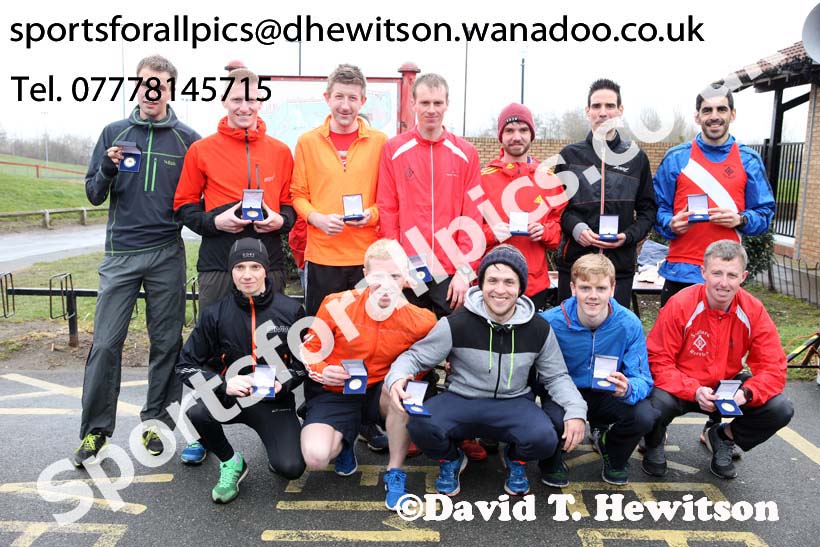 Senior mens Northern 12 Stage Road Relay, Sunderland. Photo: David T. Hewitson/Sports for All Pics